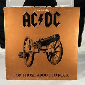 AC/DC- For Those About to Rock LP (Atlantic SD-11111)